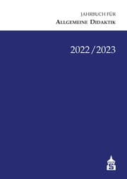 Cover von Jahrbuch für Allgemeine Didaktik 2022/2023