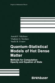 Cover von Quantum-Statistical Models of Hot Dense Matters