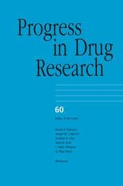 Cover von Progress in Drug Research