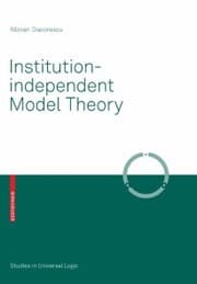 Cover von Institution-independent Model Theory