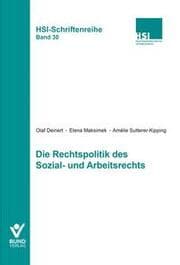 Cover von Die Rechtspolitik des Sozial- und Arbeitsrechts