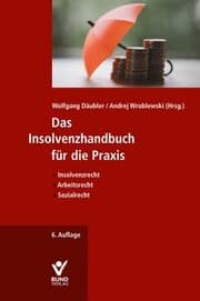Cover von Das Insolvenzhandbuch für die Praxis