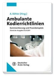 Cover von Ambulante Kodierrichtlinien