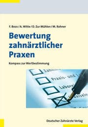 Cover von Bewertung zahnärztlicher Praxen