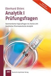 Cover von Ehlers, Analytik I - Prüfungsfragen