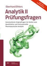 Cover von Analytik II Prüfungsfragen