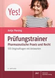 Cover von Prüfungstrainer Pharmazeutische Praxis und Recht