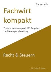 Cover von Fachwirt kompakt Recht & Steuern
