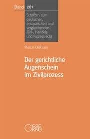 Cover von Der gerichtliche Augenschein im Zivilprozeß
