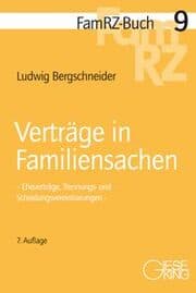 Cover von Verträge in Familiensachen