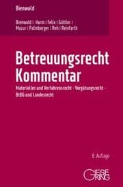 Cover von Betreuungsrecht Kommentar