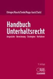 Cover von Handbuch Unterhaltsrecht
