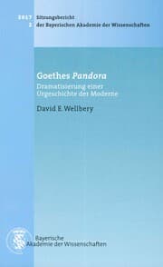 Cover von Goethes Pandora