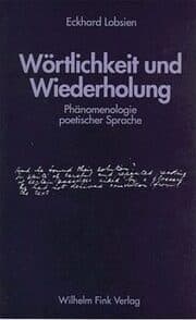 Cover von Wörtlichkeit und Wiederholung