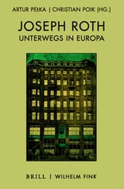 Cover von Joseph Roth unterwegs in Europa