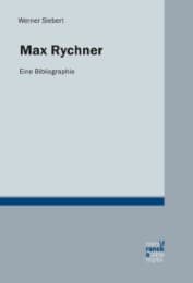 Cover von Max Rychner
