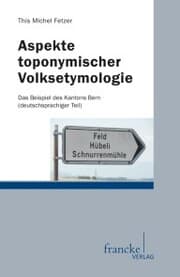 Cover von Aspekte toponymischer Volksetymologie