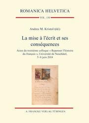 Cover von La mise à l'écrit et ses conséquences