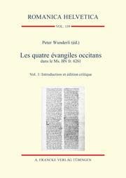 Cover von Les quatre évangiles occitans dans le Ms. BN fr. 6261