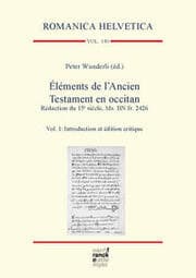 Cover von Éléments de lAncien Testament en occitan. Rédaction du 15e siècle, Ms. BN fr. 2426