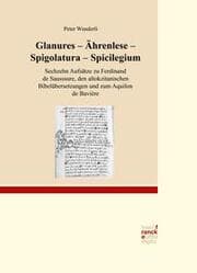Cover von Glanures - Ährenlese - Spigolatura - Spicilegium
