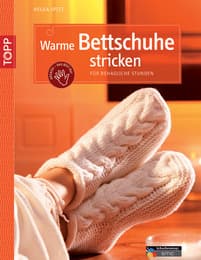 Cover von Warme Bettschuhe stricken
