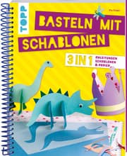 Cover von Basteln mit Schablonen