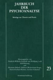 Cover von Jahrbuch der Psychoanalyse 23