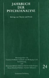 Cover von Jahrbuch der Psychoanalyse 24