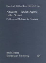 Cover von Alteuropa - Ancien Régime - Frühe Neuzeit