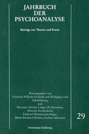 Cover von Jahrbuch der Psychoanalyse 29