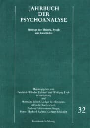 Cover von Jahrbuch der Psychoanalyse 32
