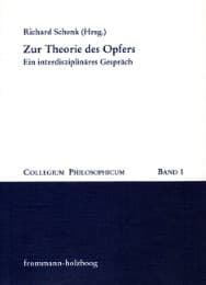 Cover von Zur Theorie des Opfers