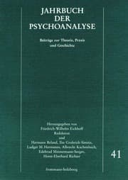 Cover von Jahrbuch der Psychoanalyse 41