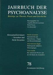 Cover von Jahrbuch der Psychoanalyse 78: Konzeptualisierungen - Verstehen und Nicht-Verstehen