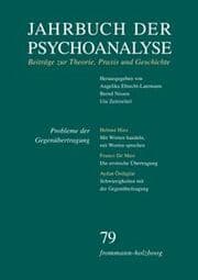 Cover von Jahrbuch der Psychoanalyse 79: Probleme der Gegenübertragung