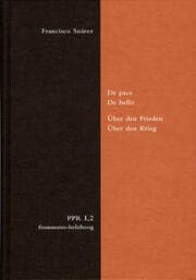 Cover von De pace - De bello/Über den Frieden - Über den Krieg