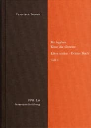 Cover von De legibus ac Deo legislatore. Liber tertius. Über die Gesetze und Gott den Gesetzgeber. Drittes Buch. Teil I