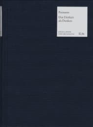 Cover von Das Denken als Denken