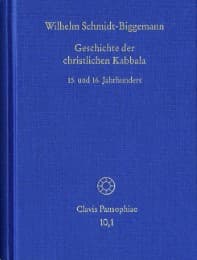 Cover von Geschichte der christlichen Kabbala 1