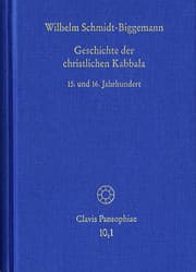 Cover von Geschichte der christlichen Kabbala. Band 1