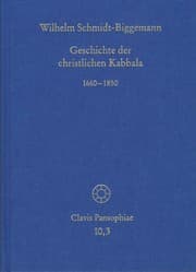 Cover von Geschichte der christlichen Kabbala. Band 3