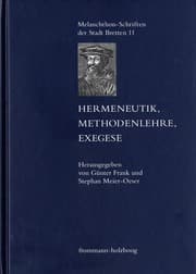 Cover von Hermeneutik, Methodenlehre, Exegese