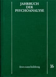 Cover von Jahrbuch der Psychoanalyse / Band 16