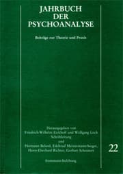 Cover von Jahrbuch der Psychoanalyse / Band 22