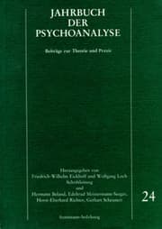 Cover von Jahrbuch der Psychoanalyse / Band 24