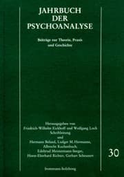 Cover von Jahrbuch der Psychoanalyse / Band 30