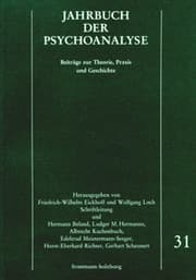 Cover von Jahrbuch der Psychoanalyse / Band 31