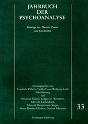 Cover von Jahrbuch der Psychoanalyse / Band 33