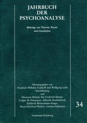 Cover von Jahrbuch der Psychoanalyse / Band 34